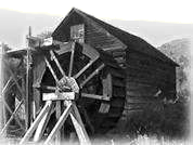 Peggy (Fonda) Wemple Grist Mill (drawing is not of subject)